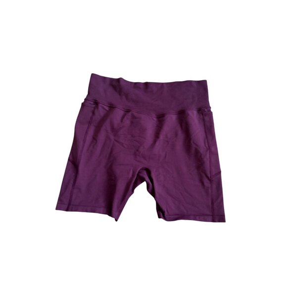 PINK VICTORIAS SECRET Purple Bike Active Shorts Size XL - Picture 3 of 4